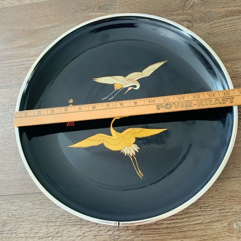 Japanese lacquer serving tray